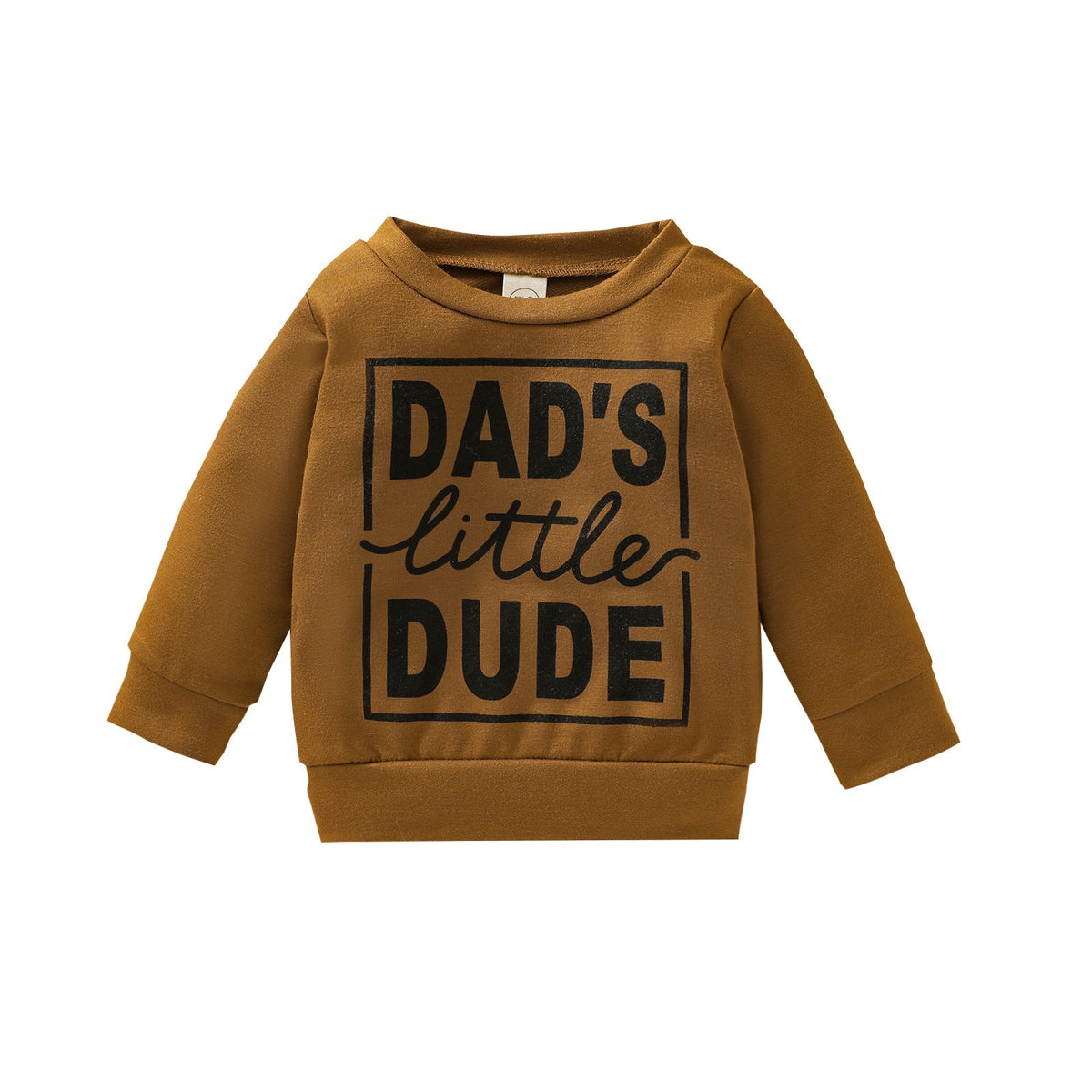 Dad's Little Dude Long-Sleeved Sweatshirt