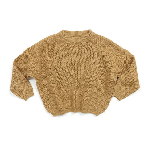 Kids' Soft Knit Long-Sleeved Sweatshirt