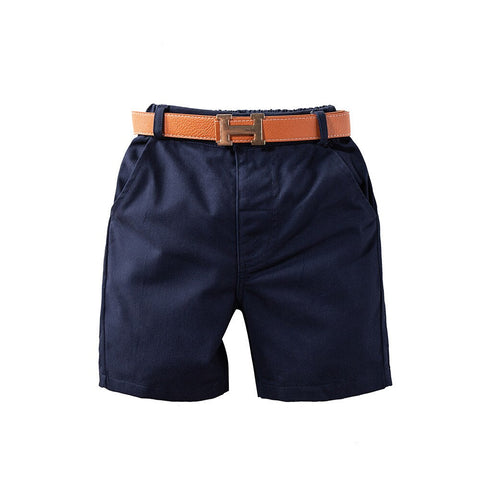 Toddler Boy Hawaiian Blue Shorts Set