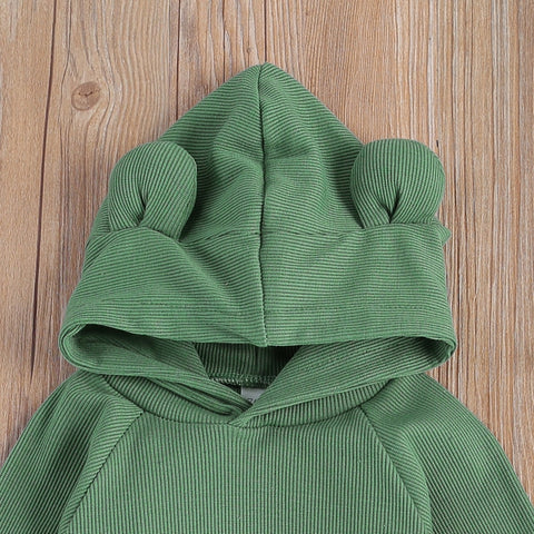 Kids' Bear Ears Hoodie & Sweatpant Set