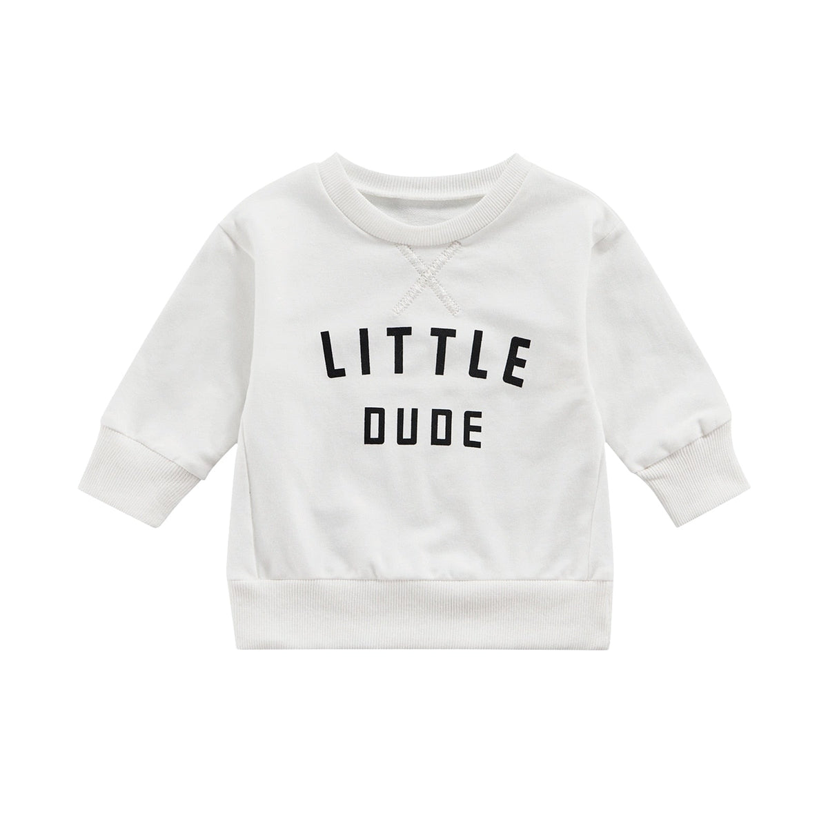 Little Dude Girls' Long-Sleeved Sweatshirt