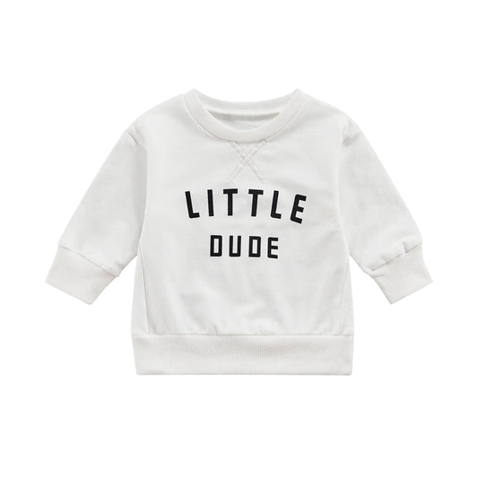 Little Dude Girls' Long-Sleeved Sweatshirt