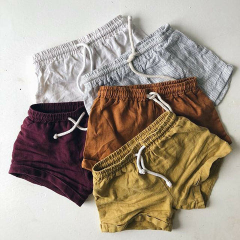 Kids' Unisex Linen Shorts