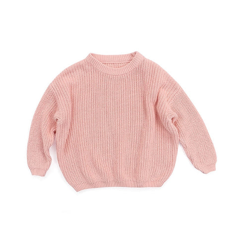 Kids' Soft Knit Long-Sleeved Sweatshirt