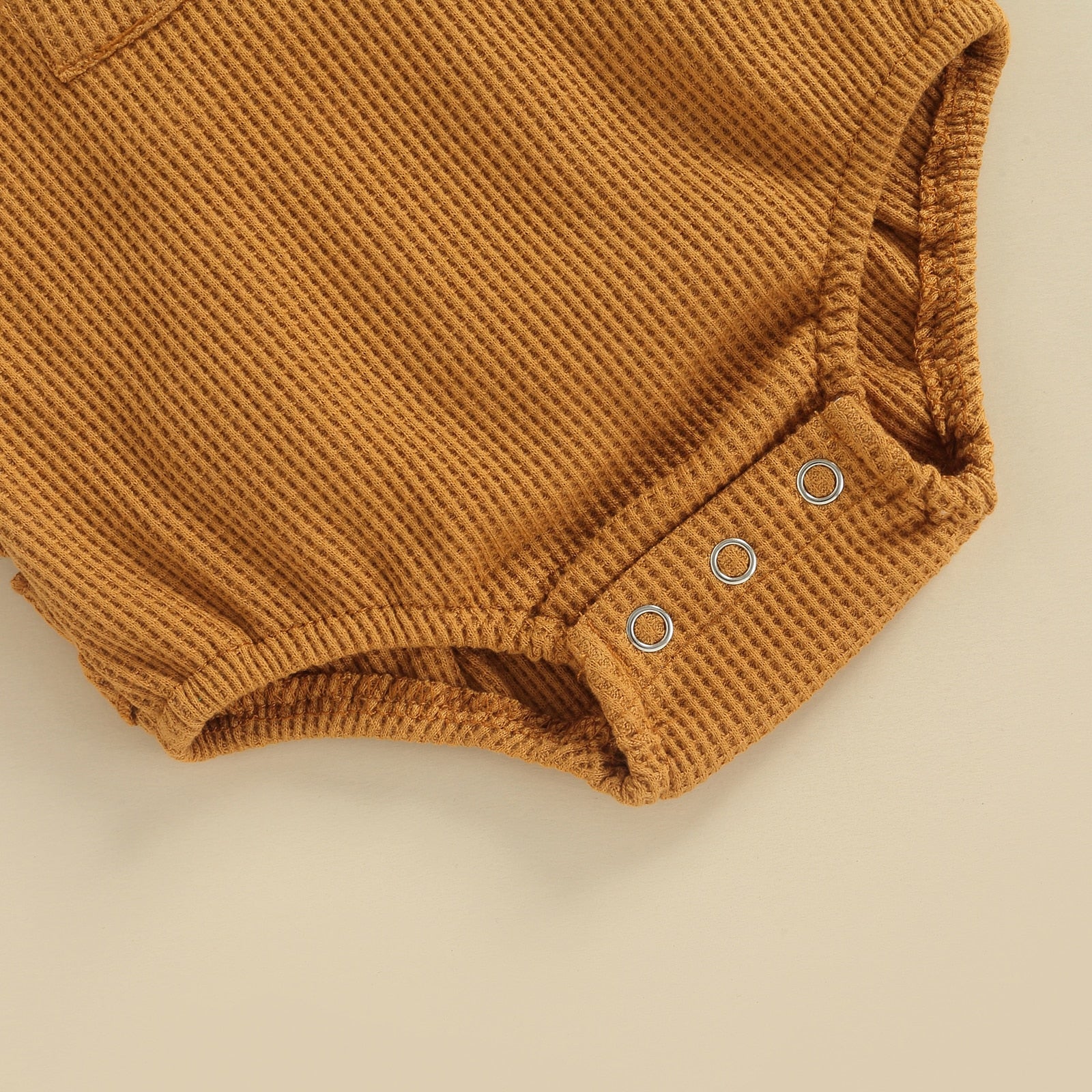 Girls' Toffee Ruffle Knit Romper