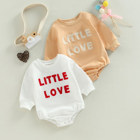 Little Love Long-Sleeved Baby Onesie
