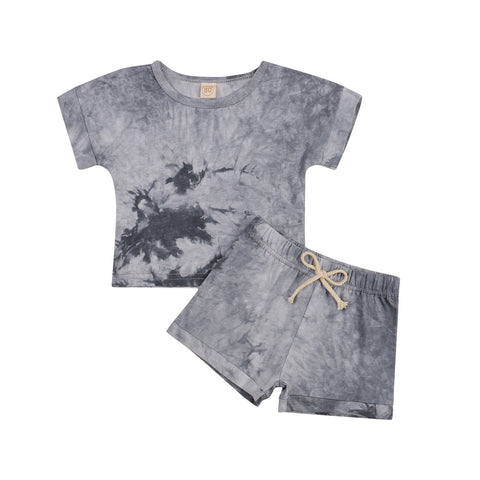 Kids' Tie-Dye T-Shirt & Short Set