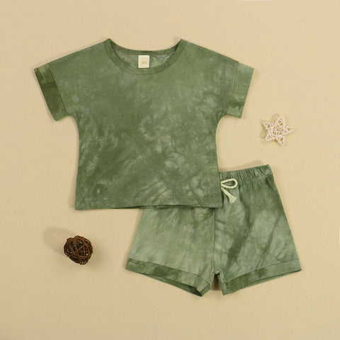 Kids' Tie-Dye T-Shirt & Short Set