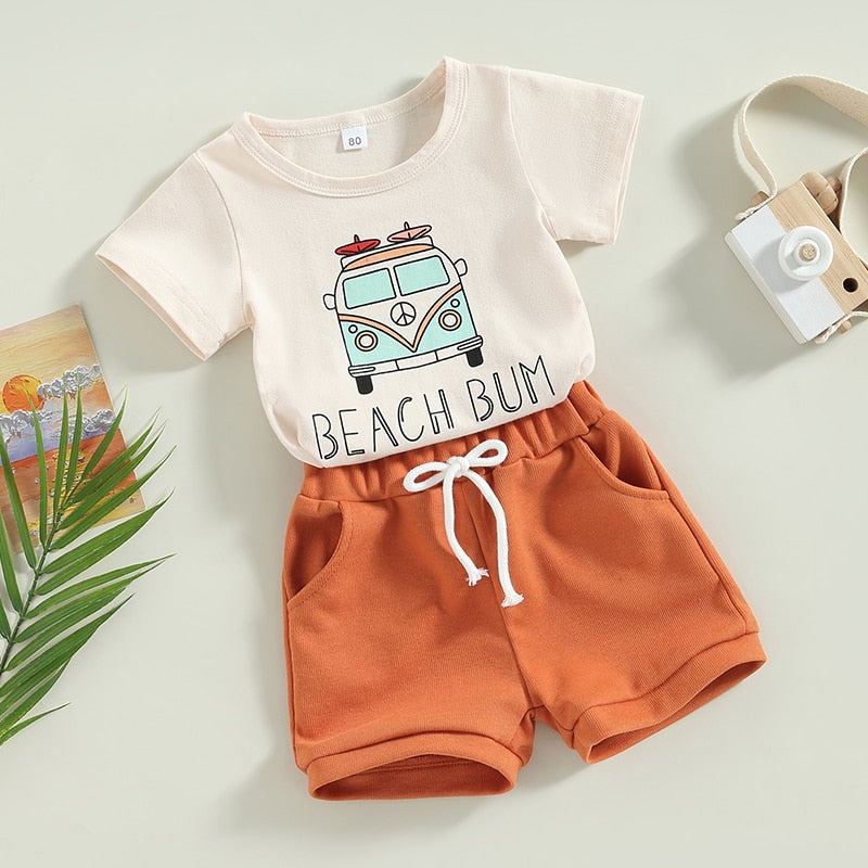 Boys' Beach Bum T-shirt Shorts Set