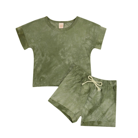 Kids' Tie-Dye T-Shirt & Short Set