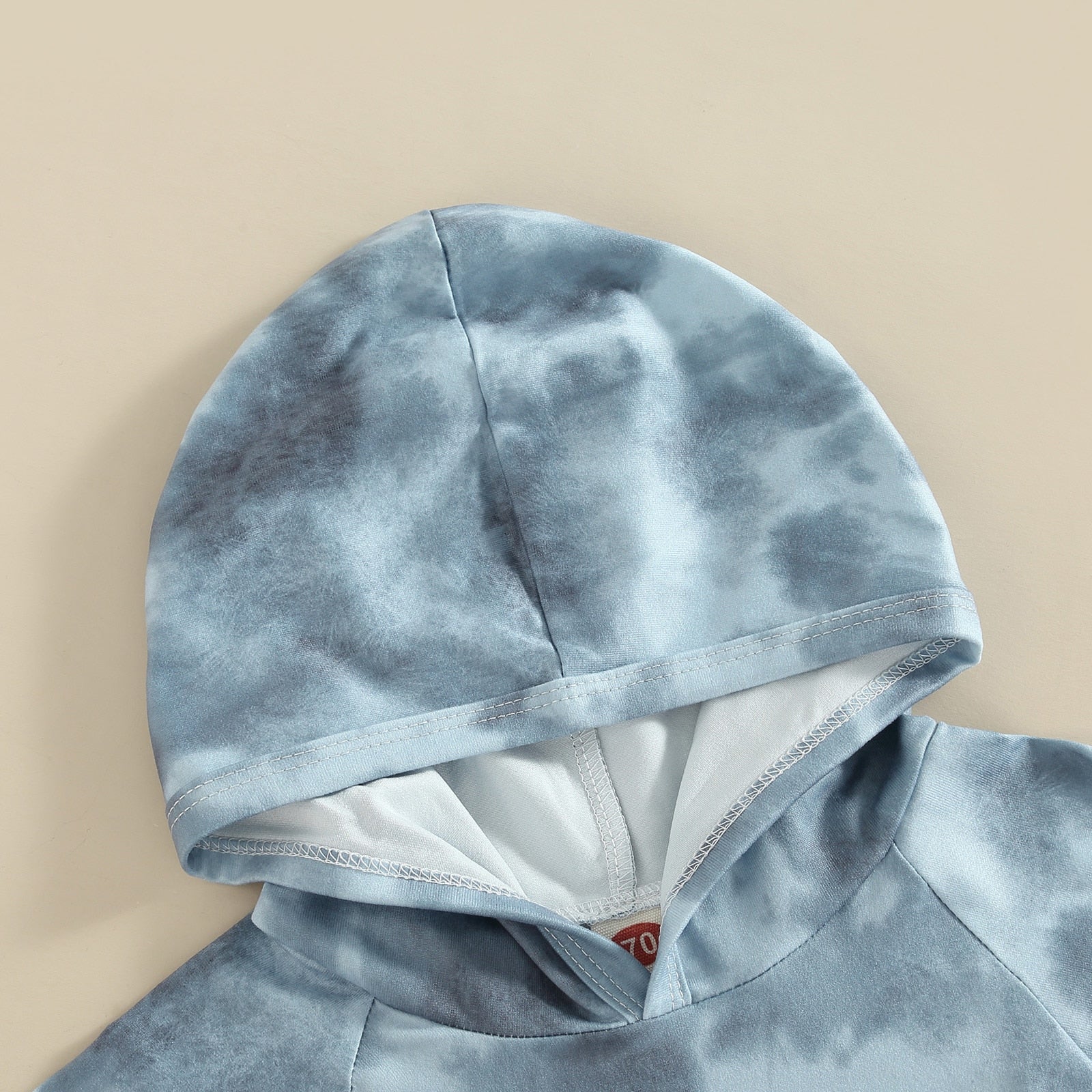 Kids' Hooded Tie-Dye Short Set