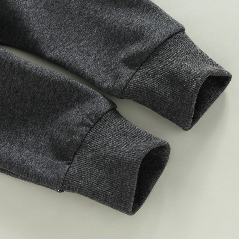 Boys' Colorblock Hooded Long-Sleeved Pant Set