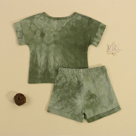 Kids' Tie-Dye T-Shirt & Short Set