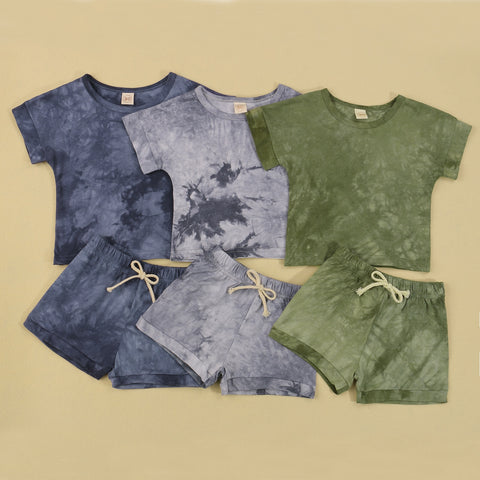 Kids' Tie-Dye T-Shirt & Short Set