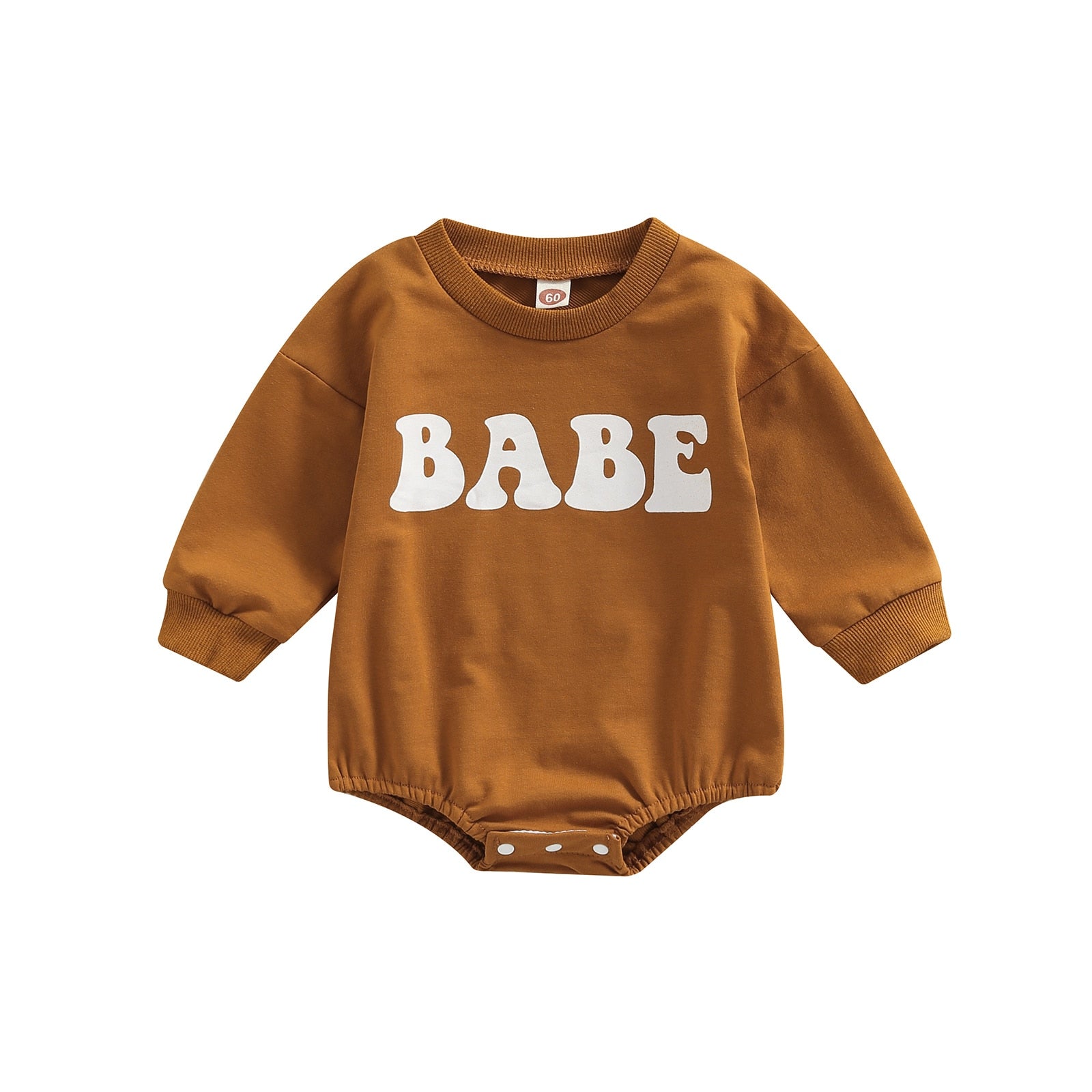 Babe Graphic Long-Sleeved Onesie