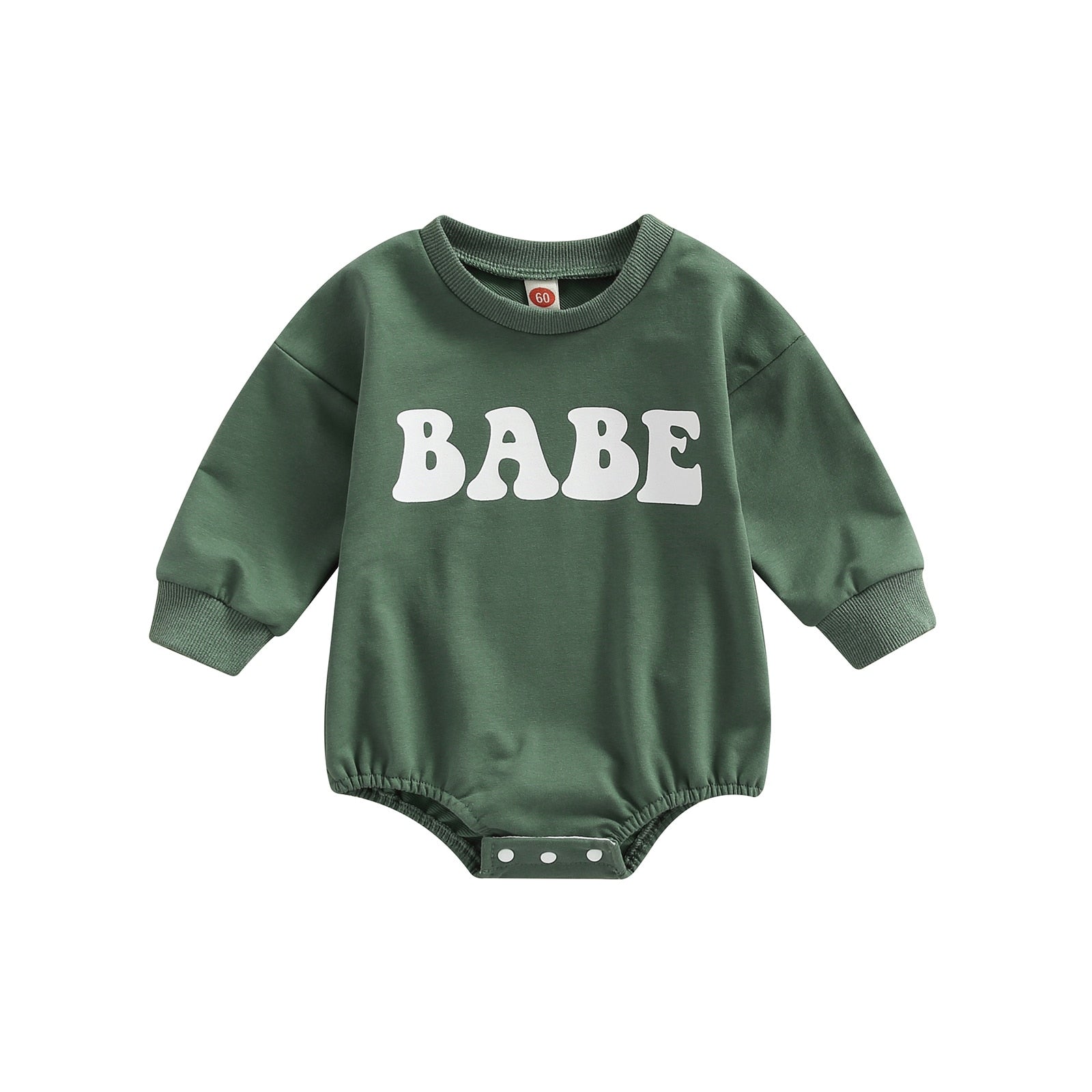 Babe Graphic Long-Sleeved Onesie