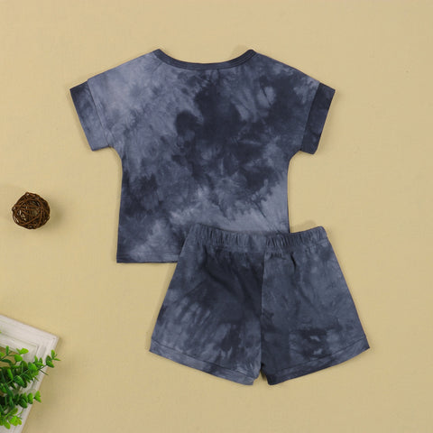 Kids' Tie-Dye T-Shirt & Short Set