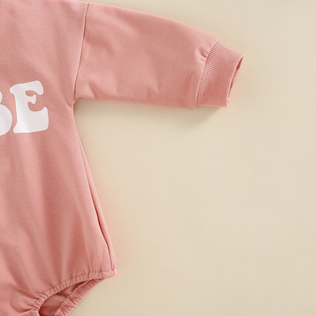 Babe Graphic Long-Sleeved Onesie